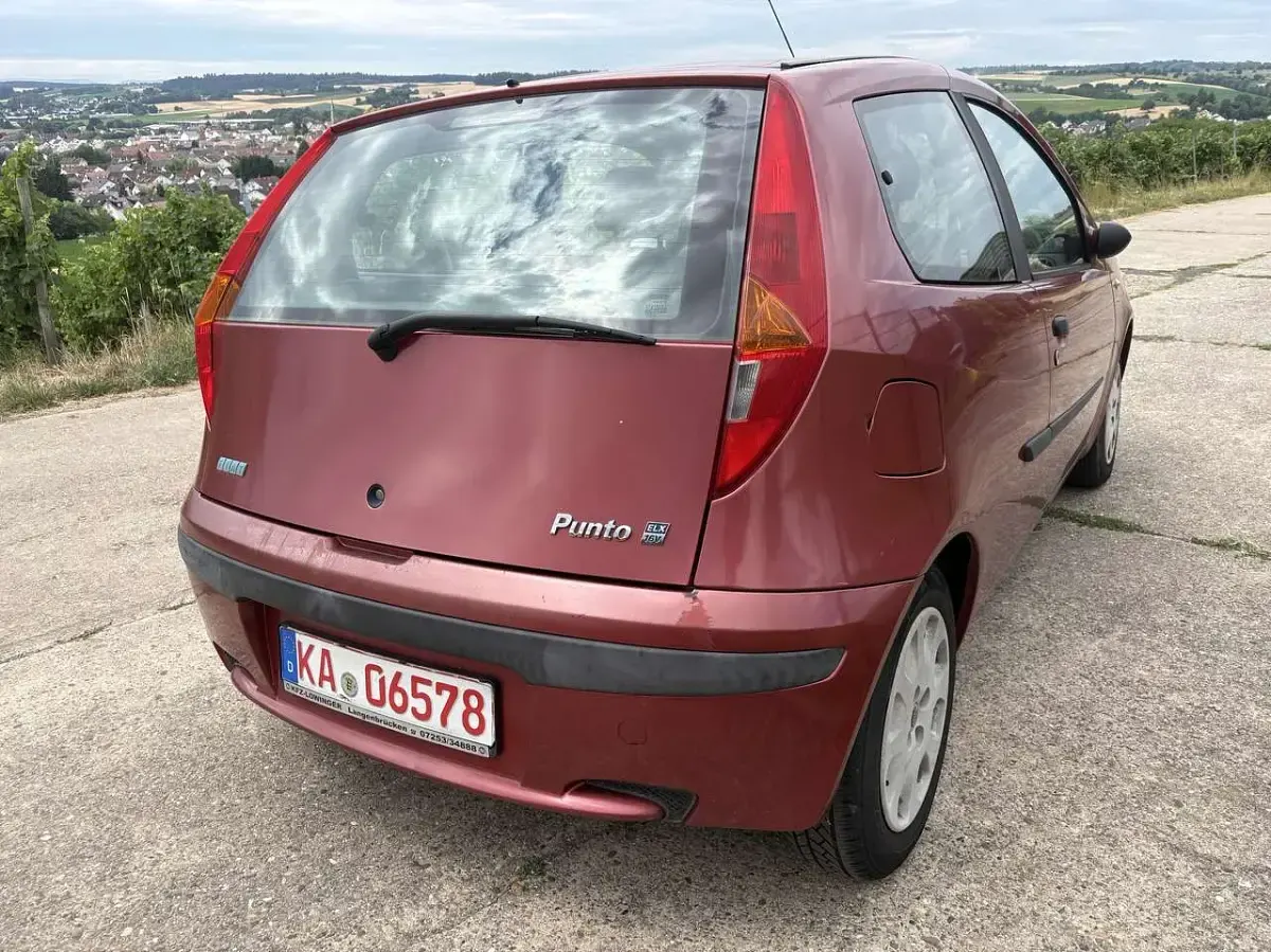 Gebraucht Fiat Punto 60 PS (44 kW) 1999 Roso Limousine