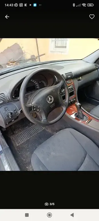 Gebraucht Mercedes C200 Classic 116 PS (85 kW) 2003 Blau Limousine