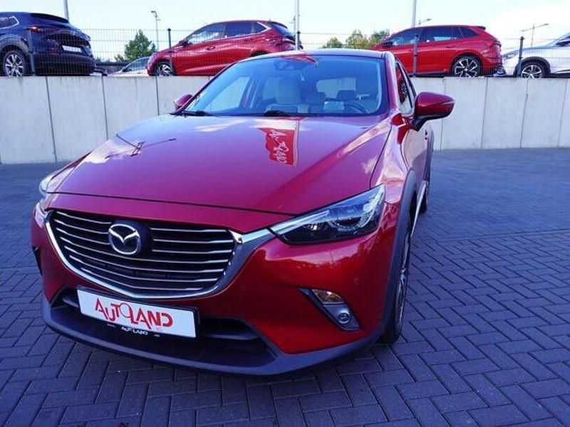 Rot Gebraucht 2016 Mazda CX-3 Sports-Line SUV | 12.990 € (Superpreis) - Bild 1/4