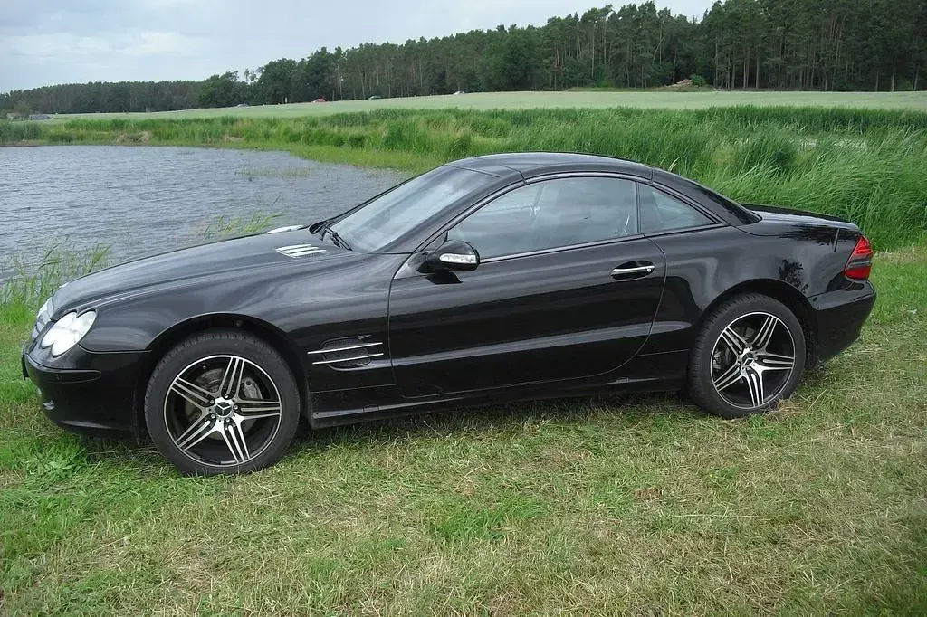 Gebraucht Mercedes SL500 306 PS (225 kW) 2004 Schwarz Cabrio