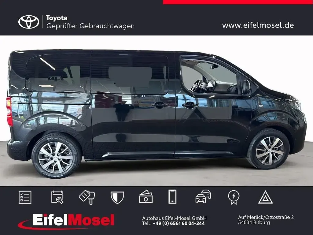 Gebraucht Toyota Proace Verso 177 PS (130 kW) 2025 Black metallic Kombi