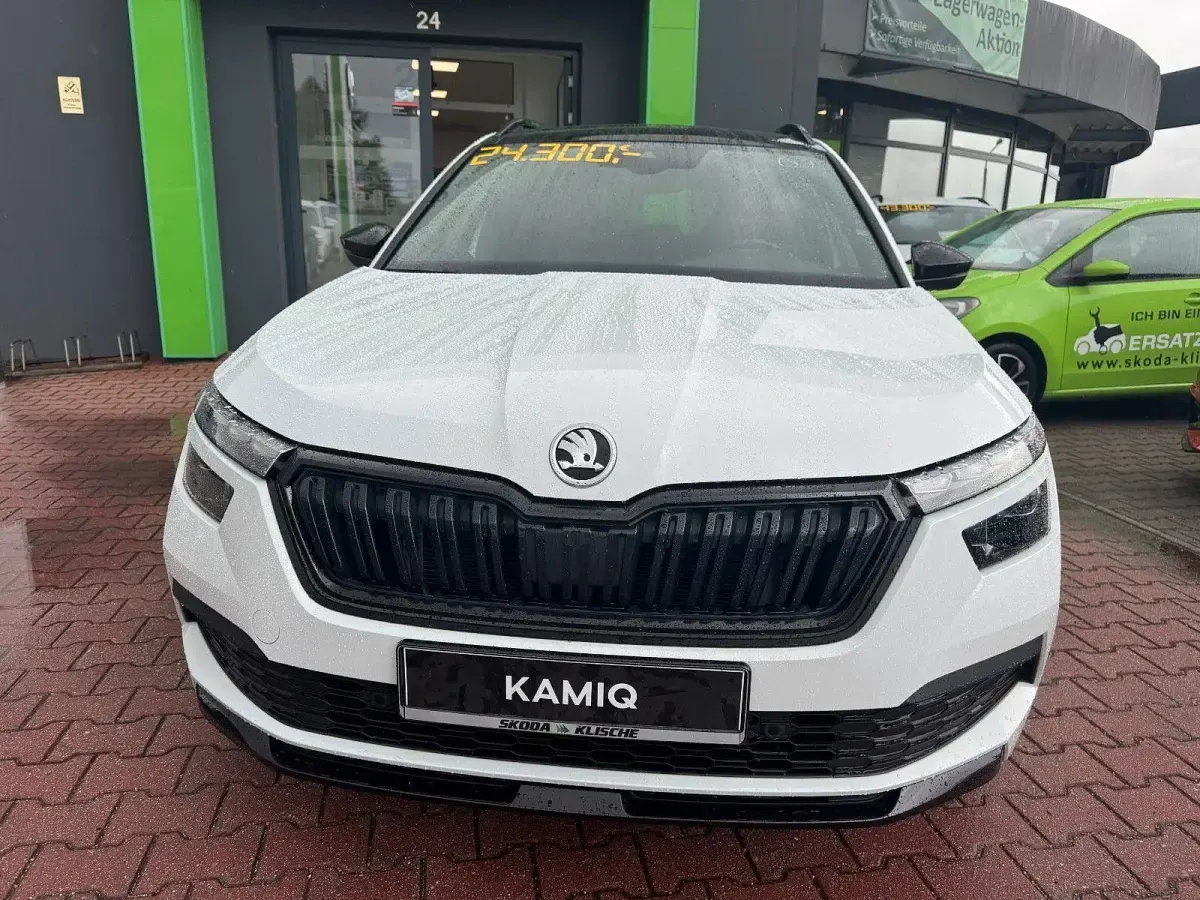 Gebraucht Skoda Kamiq Monte Carlo 150 PS (110 kW) 2022 Weiß SUV