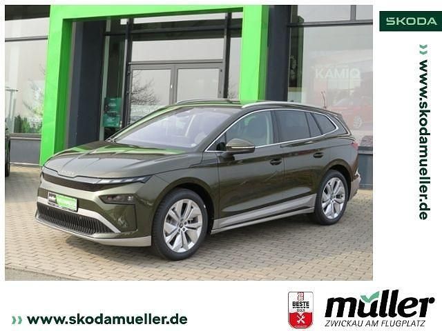 Grün (olibogrün metallic) Neu 2025 Skoda Enyaq iV SUV | 44.990 € (Etwas zu teuer) - Bild 1/4