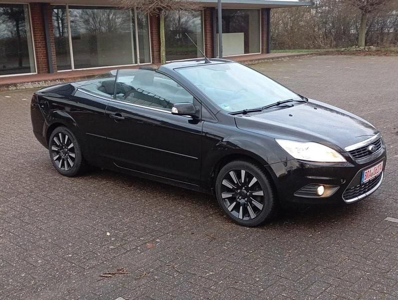 Schwarz Gebraucht 2009 Ford Focus Cabriolet Cabrio | 3.450 € (Fairer Preis) - Bild 1/4