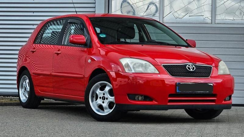 Rot Gebraucht 2003 Toyota Corolla Sol Limousine | 2.480 € (Fairer Preis) - Bild 1/4