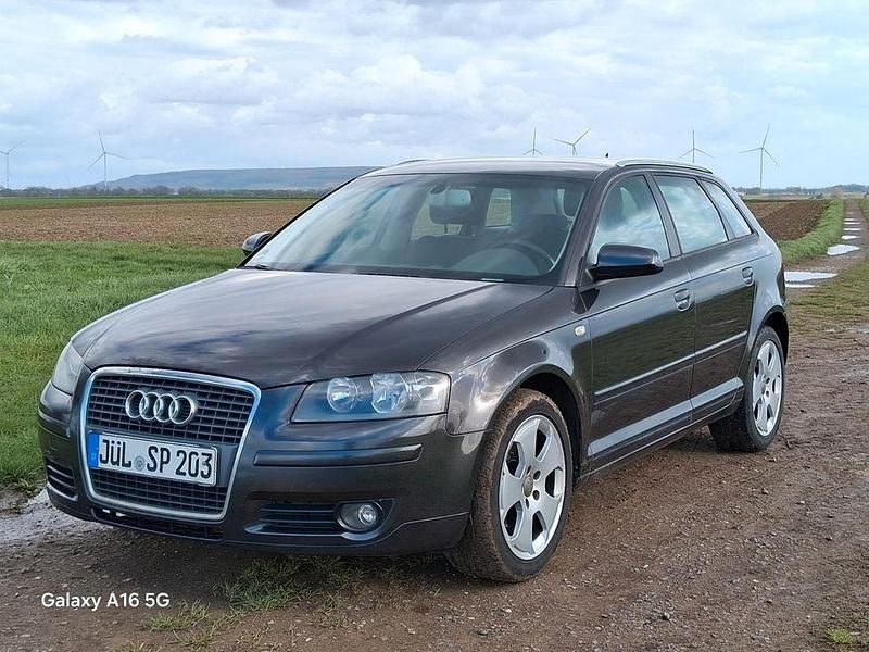 Gebraucht Audi A3 Attraction 102 PS (75 kW) 2007 Schwarz Kleinwagen