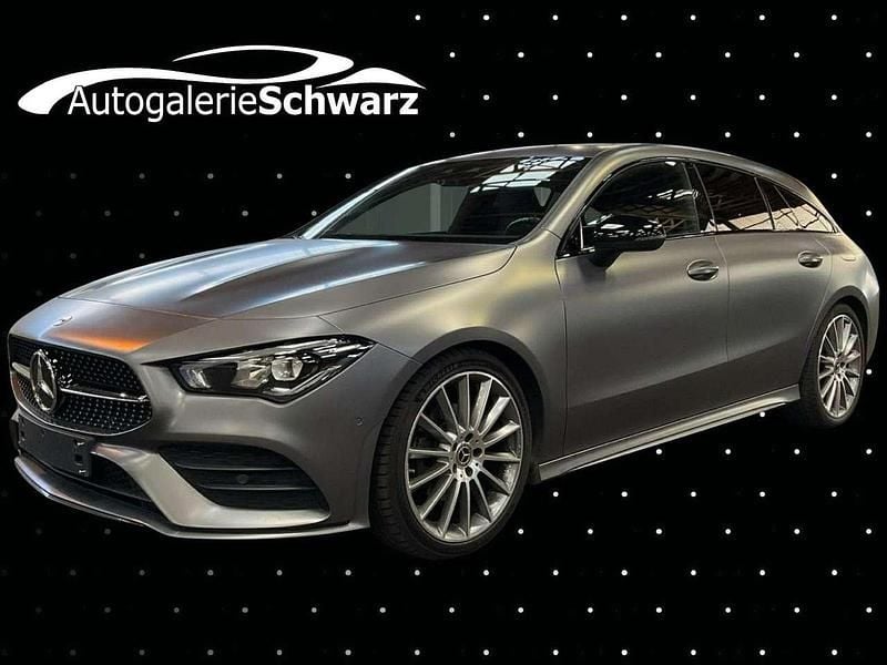 Gebraucht Mercedes CLA200 AMG 150 PS (110 kW) 2023 Designo mountaingrau magno mat Kombi