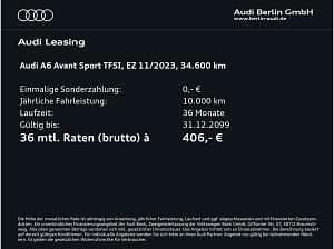 Gebraucht Audi A6 Advanced Plus 265 PS (194 kW) 2023 Schwarz (brillantschwarz) Kombi