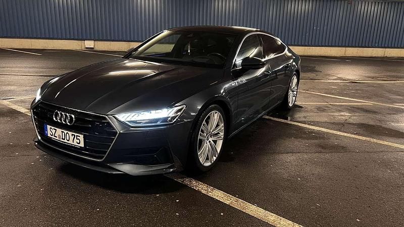 Gebraucht Audi A7 S-Line 245 PS (180 kW) 2021 Blau Limousine