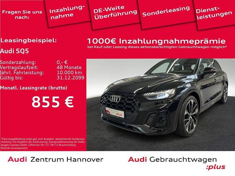 Mythosschwarz metallic Gebraucht 2023 Audi SQ5 Ambiente SUV | 57.950 € (Fairer Preis) - Bild 1/4
