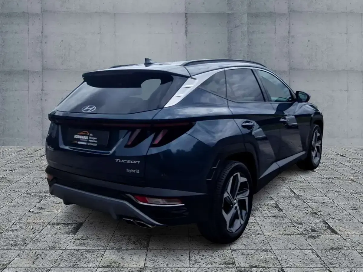 Gebraucht Hyundai Tucson Prime 179 PS (131 kW) 2022 Teal blue / met SUV