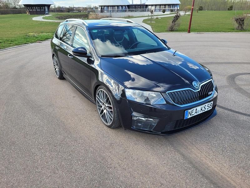 Gebraucht Skoda Octavia RS 184 PS (135 kW) 2014 Schwarz Kleinwagen