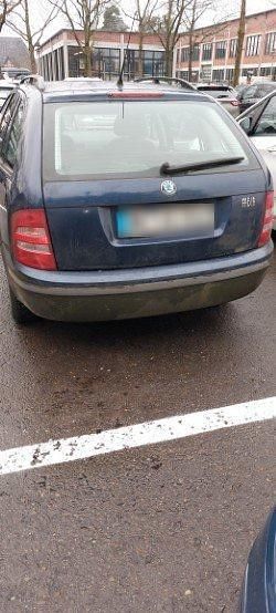 Gebraucht Skoda Fabia 64 PS (47 kW) 2003 Blau Kombi