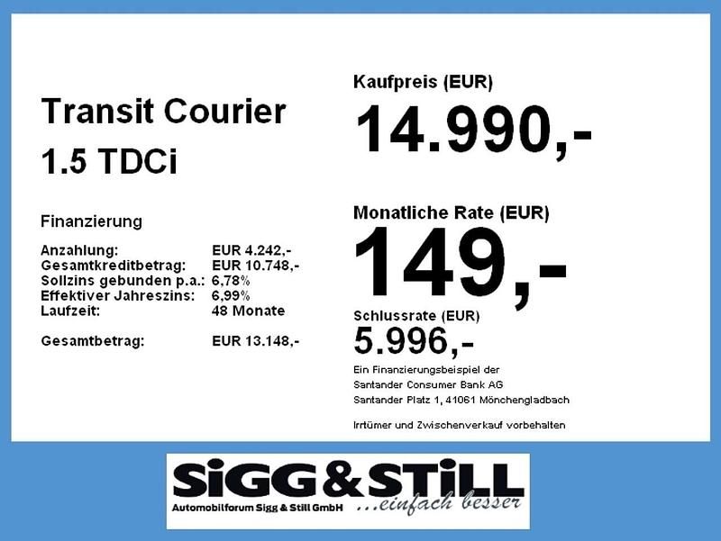 Gebraucht Ford Transit Trend 75 PS (55 kW) 2023 Frostweiß Kombi