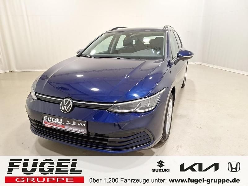Atlantik blue metallic Gebraucht 2022 VW Golf VIII Life Kombi | 18.469 € (Guter Preis) - Bild 1/4