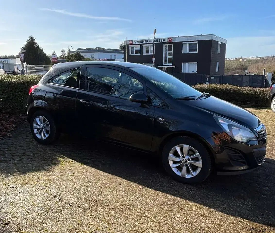 Gebraucht Opel Corsa Energy 69 PS (50 kW) 2014 Graphitschwarz/carbon flash/mi Kleinwagen