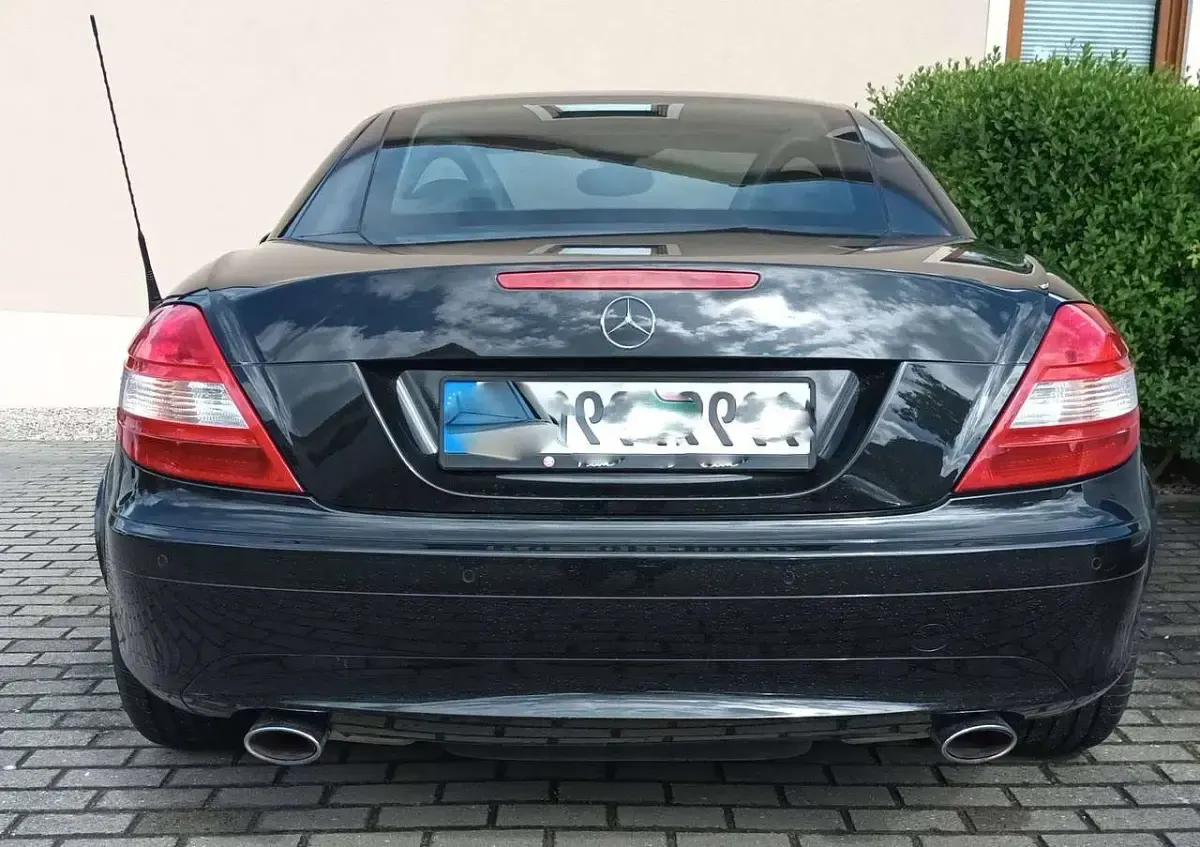 Gebraucht Mercedes SLK350 272 PS (200 kW) 2006 Schwarz Cabrio