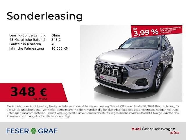 Florettsilber metallic Gebraucht 2024 Audi Q3 Ambiente SUV | 37.980 € (Guter Preis) - Bild 1/1