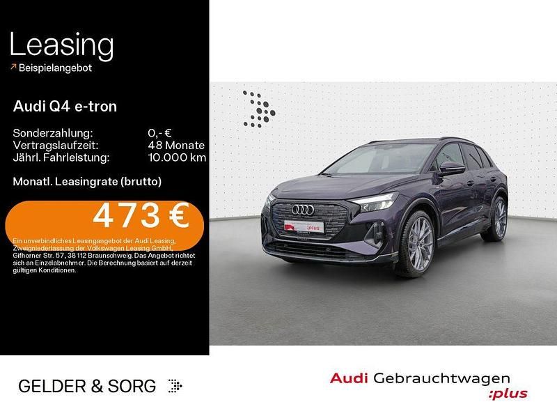 Gebraucht Audi Q4 e-tron S-Line 210 kW (286 PS) 2025 Auroraviolett metallic SUV