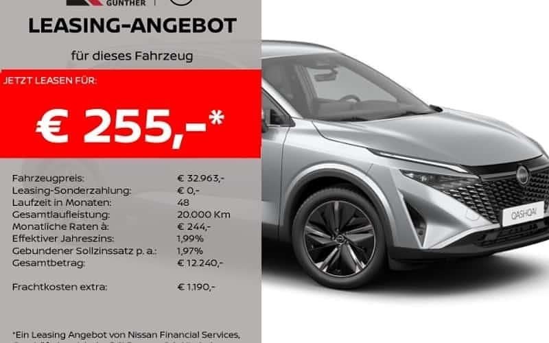 Silber Neu 2025 Nissan Qashqai Tekna SUV | 32.963 € (Fairer Preis) - Bild 1/4