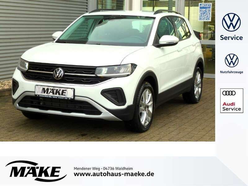 Pure white Gebraucht 2024 VW T-Cross Life SUV | 26.980 € (Etwas zu teuer) - Bild 1/4