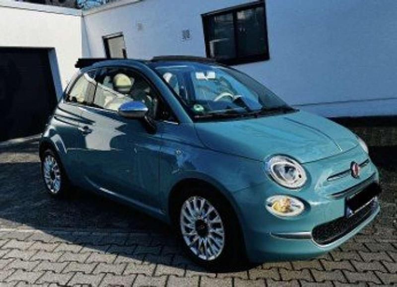 Blau Gebraucht 2017 Fiat 500 Cabrio | 7.401 € (Guter Preis) - Bild 1/4