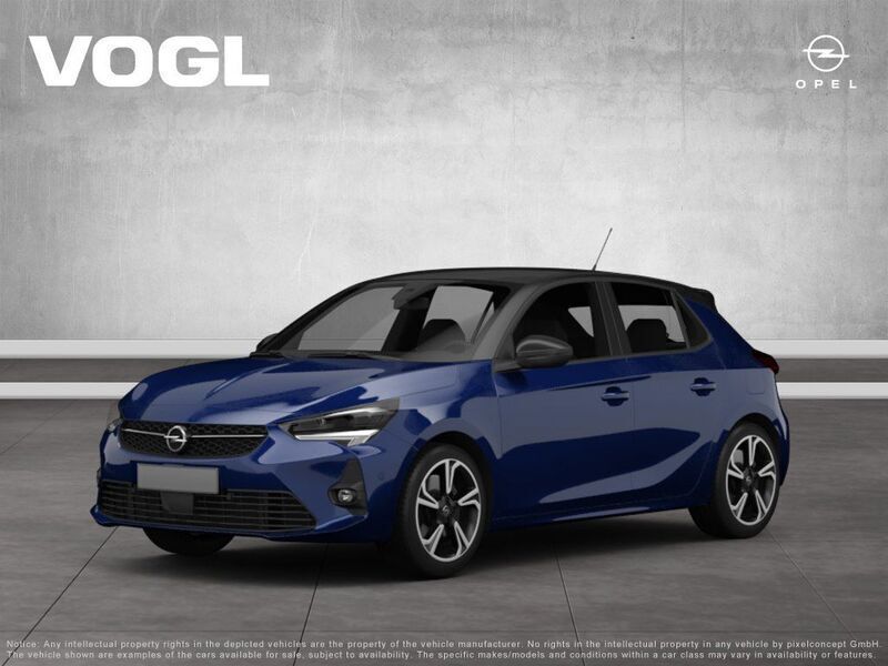 Lackierung voltaic blue met/ty Gebraucht 2024 Opel Corsa Limousine | 21.810 € (Teuer) - Bild 1/4