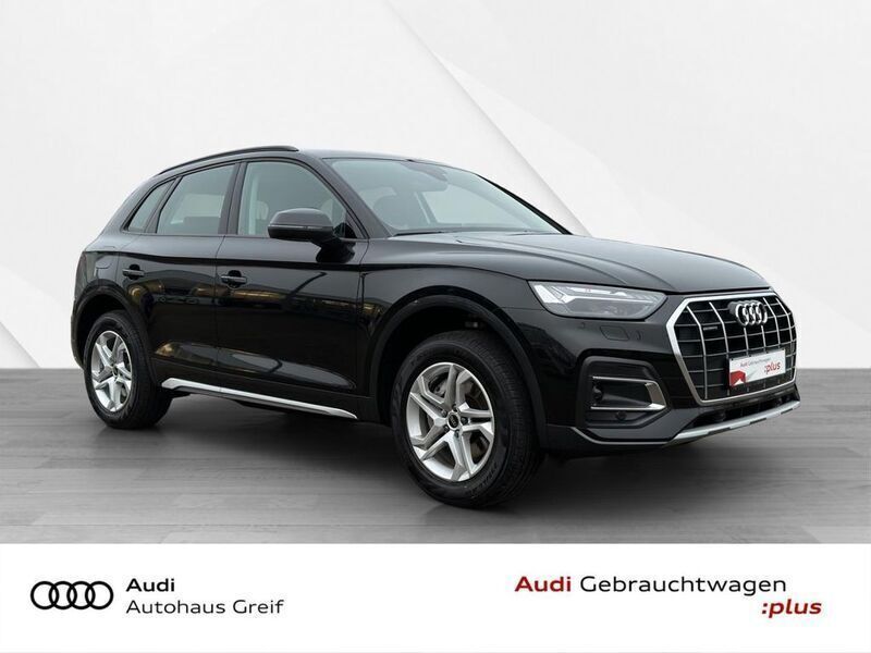 Mythosschwarz metallic Gebraucht 2024 Audi Q5 Advanced SUV | 46.950 € (Guter Preis) - Bild 1/4