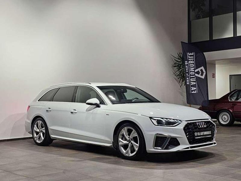 Gebraucht Audi A4 S-Line 204 PS (150 kW) 2023 Gletscherweiß metallic Kombi