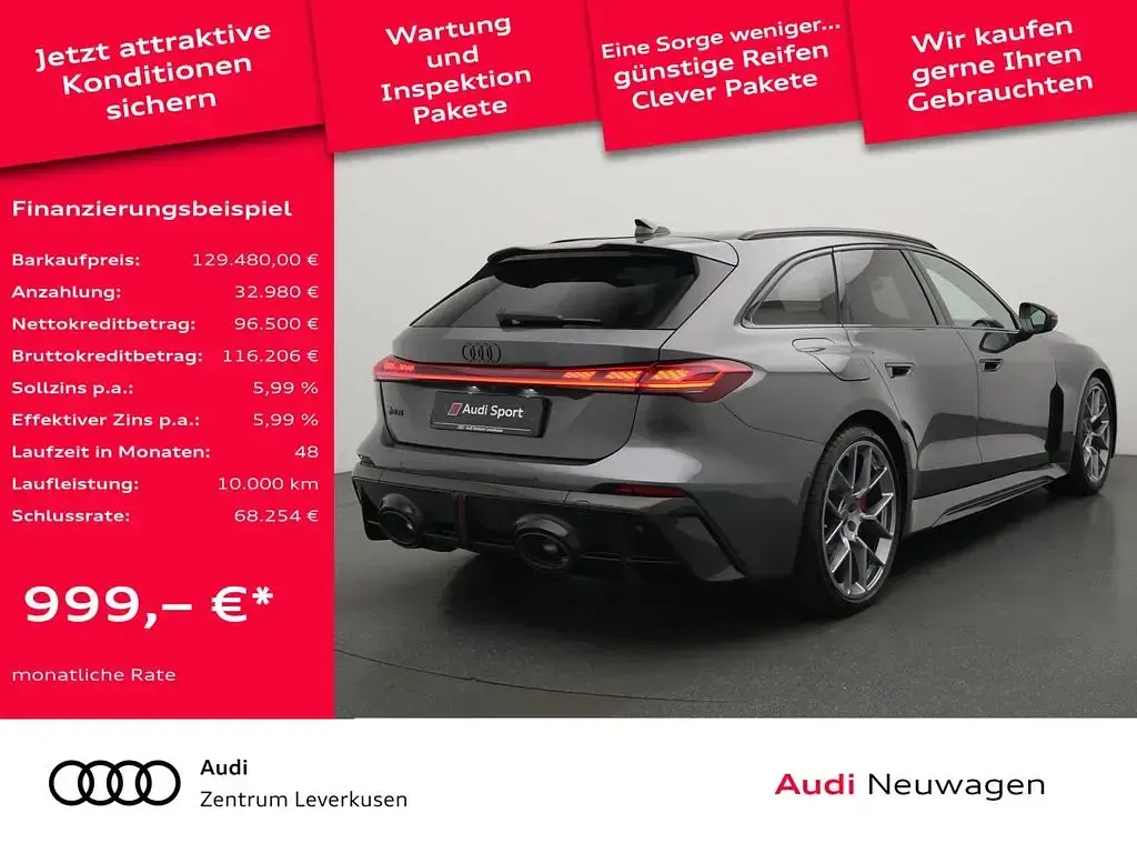 Gebraucht Audi RS5 Sport 639 PS (469 kW) 2026 Daytonagrau perleffekt Kombi