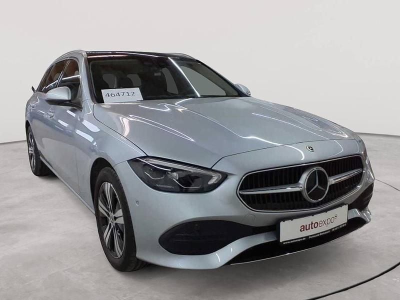 Hightechsilber metallic Gebraucht 2022 Mercedes C300e Avantgarde Kombi | 30.990 € (Guter Preis) - Bild 1/4