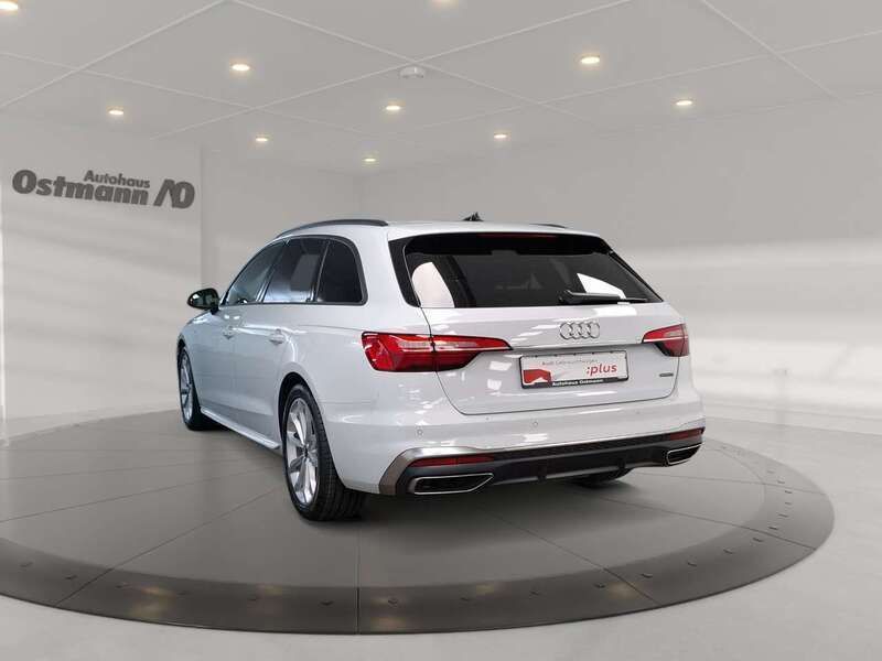 Gebraucht Audi A4 S-Line 204 PS (150 kW) 2022 Gletscherweiß metallic Kombi