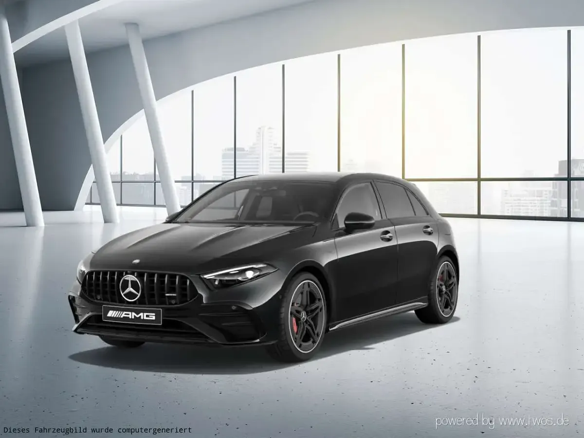 Gebraucht Mercedes A35 AMG AMG 306 PS (225 kW) 2023 Kosmosschwarz metallic Limousine