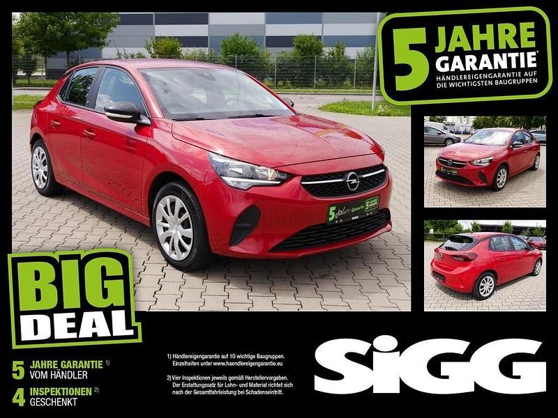 Chili rot Gebraucht 2022 Opel Corsa-e Edition Kleinwagen | 12.580 € (Guter Preis) - Bild 1/4
