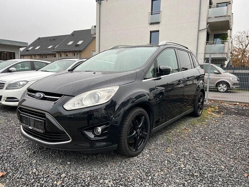 Schwarz Gebraucht 2014 Ford Grand C-Max Titanium Van / Kleinbus | 7.199 € (Fairer Preis) - Bild 1/4