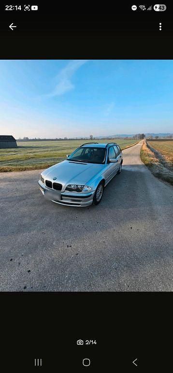 Gebraucht BMW 320 136 PS (100 kW) 2001 Silber Kombi