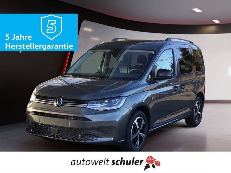 Indiumgrau metallic Neu 2024 VW Caddy Dark Label Van / Kleinbus | 44.949 € (Teuer) - Bild 1/4