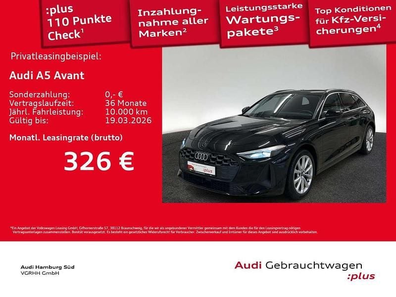Gebraucht Audi A5 Sport 150 PS (110 kW) 2025 0e mythosschwarz metallic Kombi