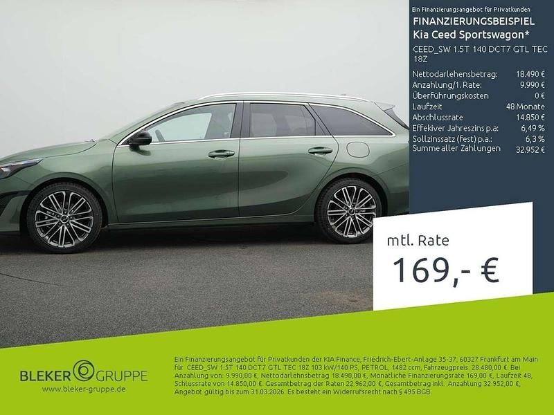 Gebraucht Kia Ceed Sportswagon 140 PS (102 kW) 2026 Experience grün meta Kombi