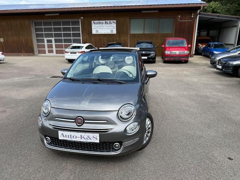 Grau Gebraucht 2019 Fiat 500 Lounge Cabrio | 9.800 € (Fairer Preis) - Bild 1/4