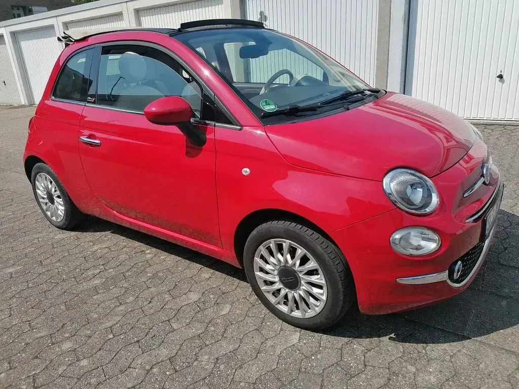 Gebraucht Fiat 500C Lounge 69 PS (50 kW) 2016 Rot Cabrio