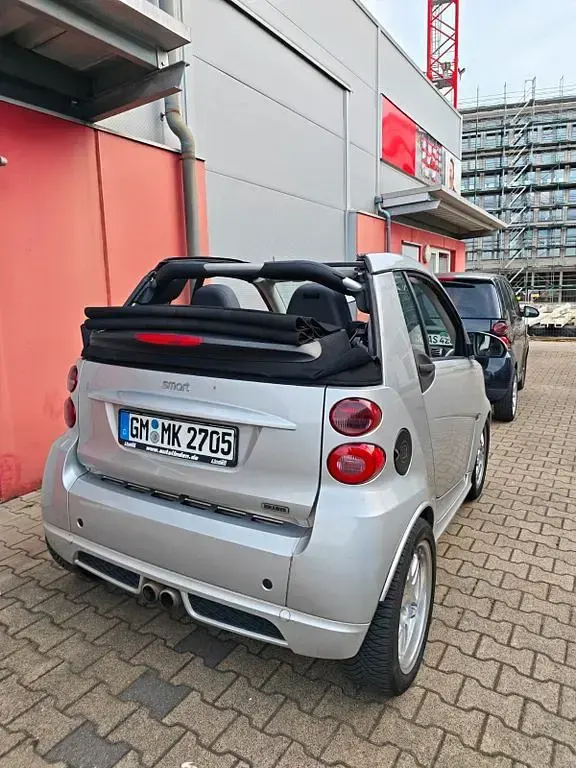 Gebraucht Smart ForTwo Cabrio Brabus Xclusive 98 PS (72 kW) 2010 Silber Cabrio