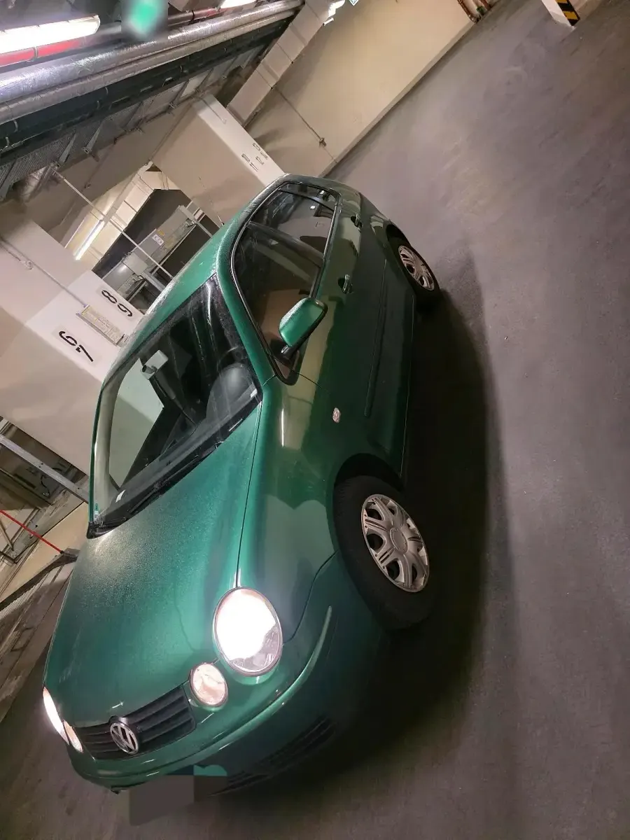 Gebraucht VW Polo 75 PS (55 kW) 2003 Grün Kleinwagen