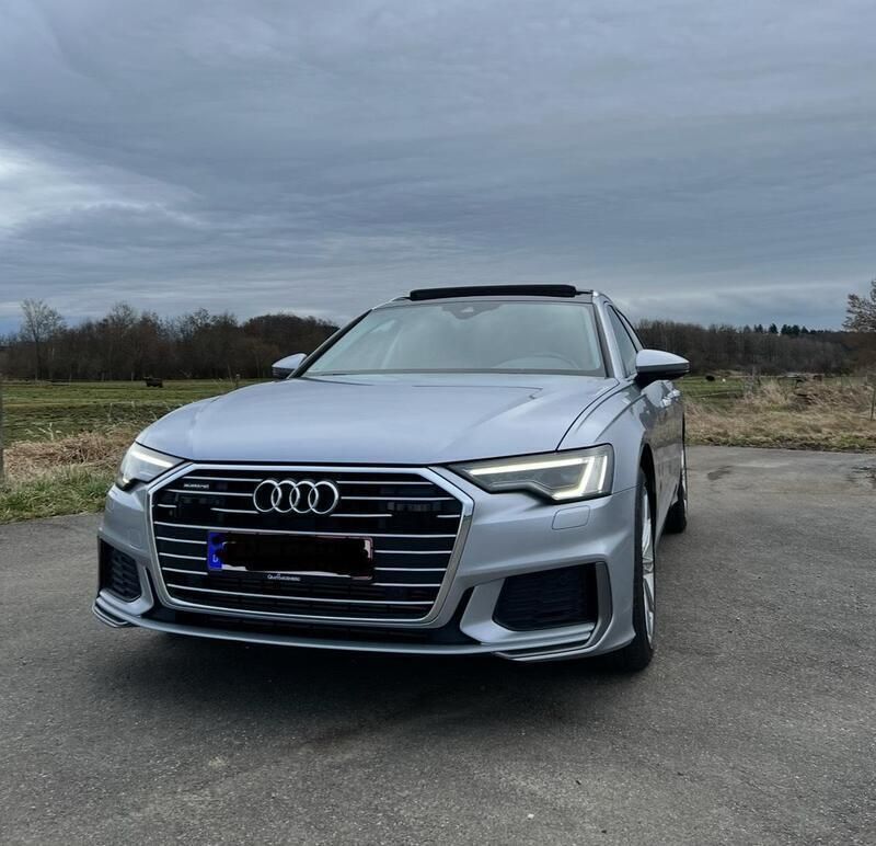 Silber Gebraucht 2018 Audi A6 Sport Kombi | 31.250 € (Teuer) - Bild 1/4