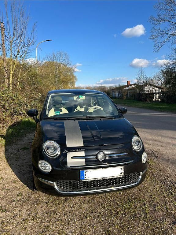 Gebraucht Fiat 500 Lounge 69 PS (50 kW) 2017 Schwarz Limousine