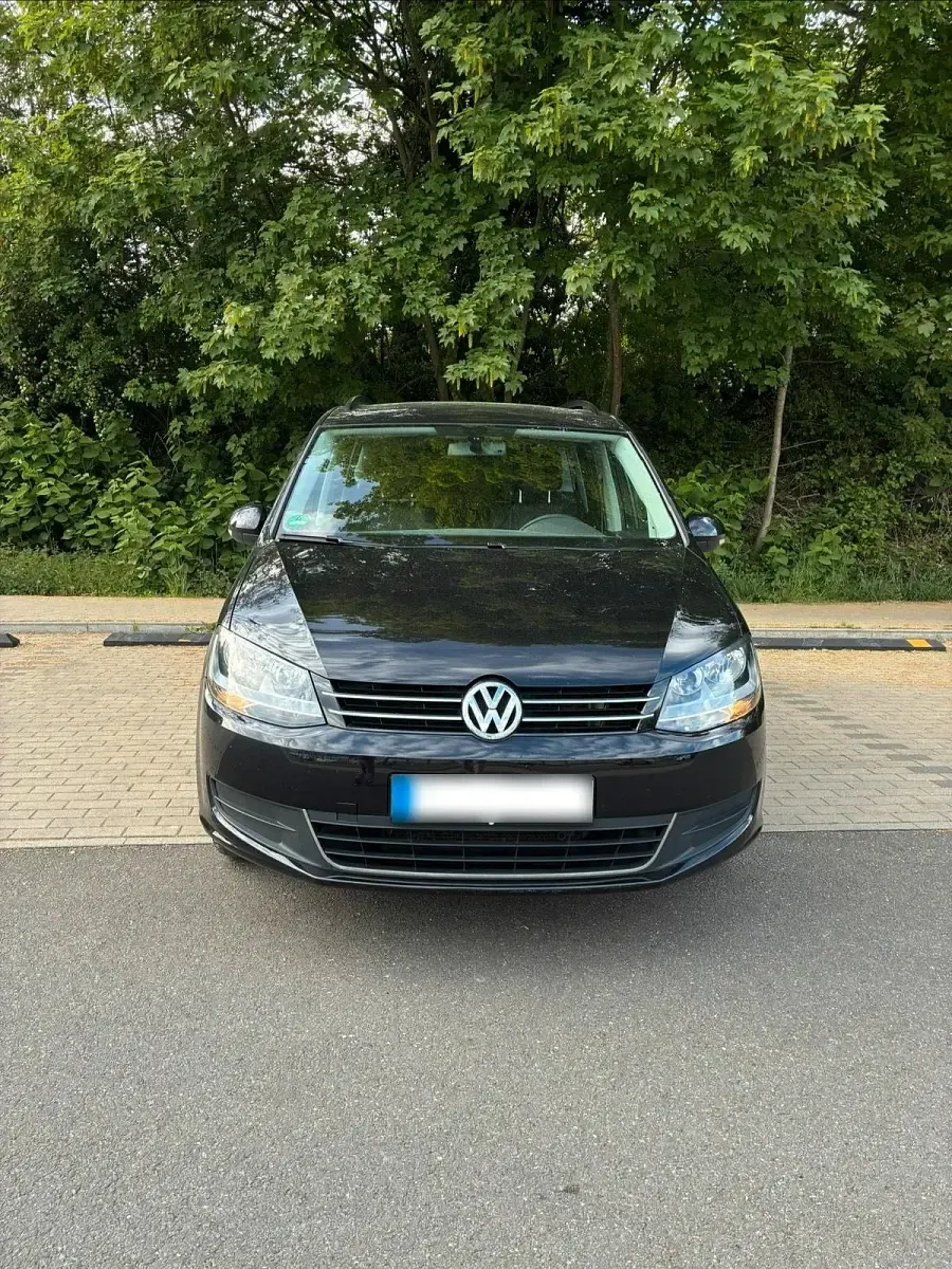 Gebraucht VW Sharan 150 PS (110 kW) 2014 Schwarz Van / Kleinbus