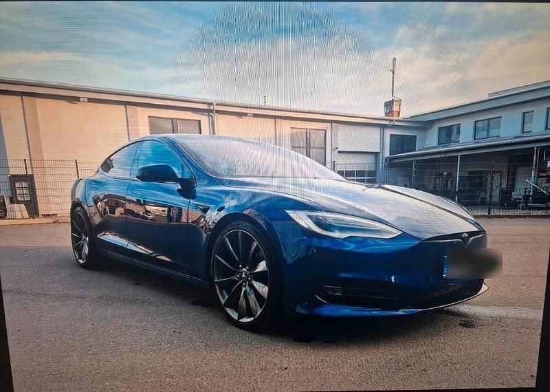 Gebraucht Tesla Model S 378 kW (515 PS) 2017 Blau Kleinwagen