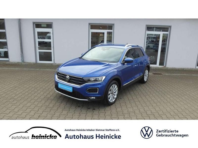 Gebraucht VW T-Roc Sportline 190 PS (139 kW) 2021 Ravennablau metallic SUV
