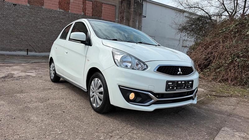 Gebraucht Mitsubishi Space Star 71 PS (52 kW) 2018 Weiß Kleinwagen