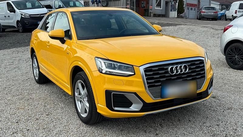 Gebraucht Audi Q2 S-Line 150 PS (110 kW) 2018 Gelb SUV